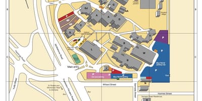 Monash university campus mapa