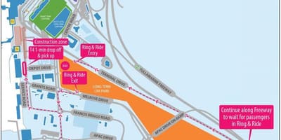 Tullamarine mapa